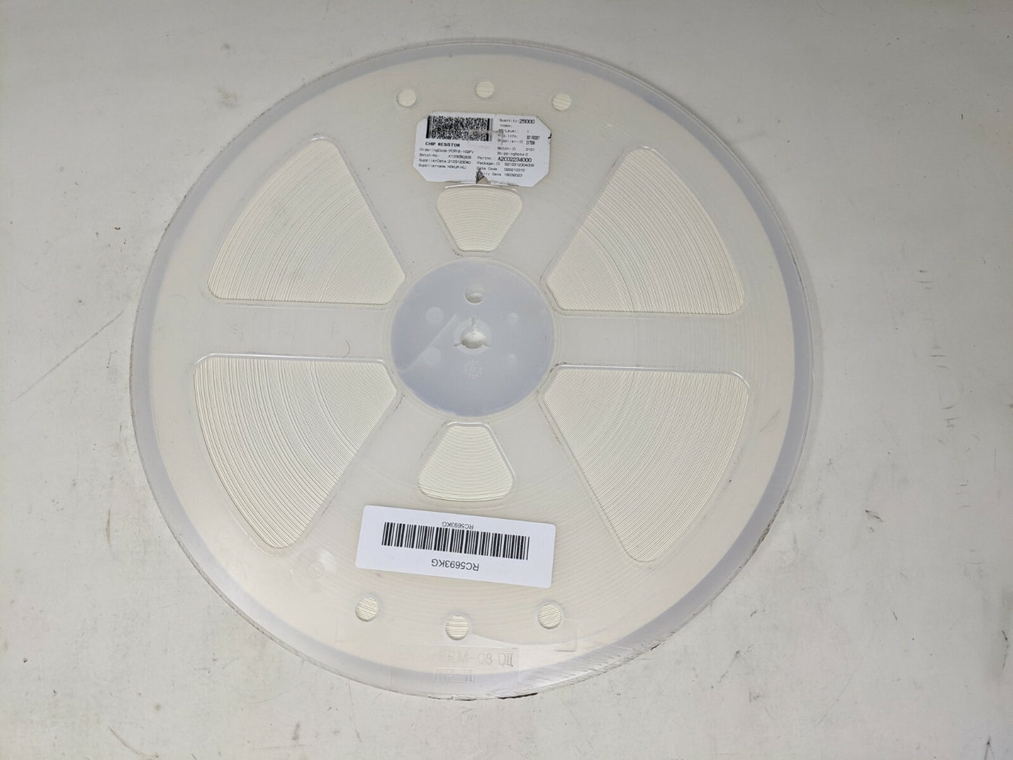 Horuriku Chip Resistor Rolls - Qty. 25000 Each - Part No. A2C02234000