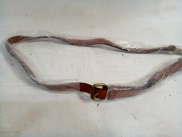 Deluxe Brown Leather Horse Wither Strap, 54