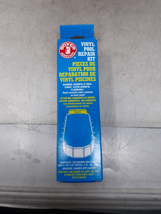 Case of 24 Boxer 859 Swimming Pool Vinyl Liner Underwater Patch Kit