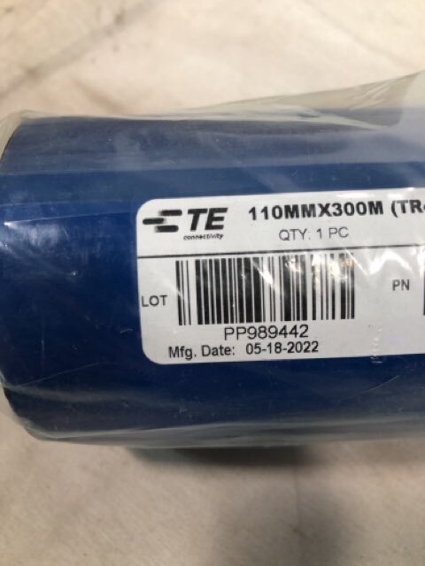 Thermally Transfer Ribbon 110MMX300M Black 4.33" X 984"