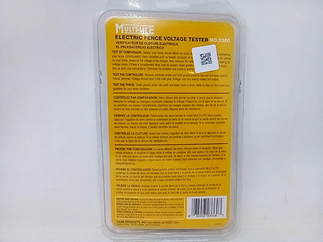 Dare Multi-Lite Eight Lite Fence Voltage Tester