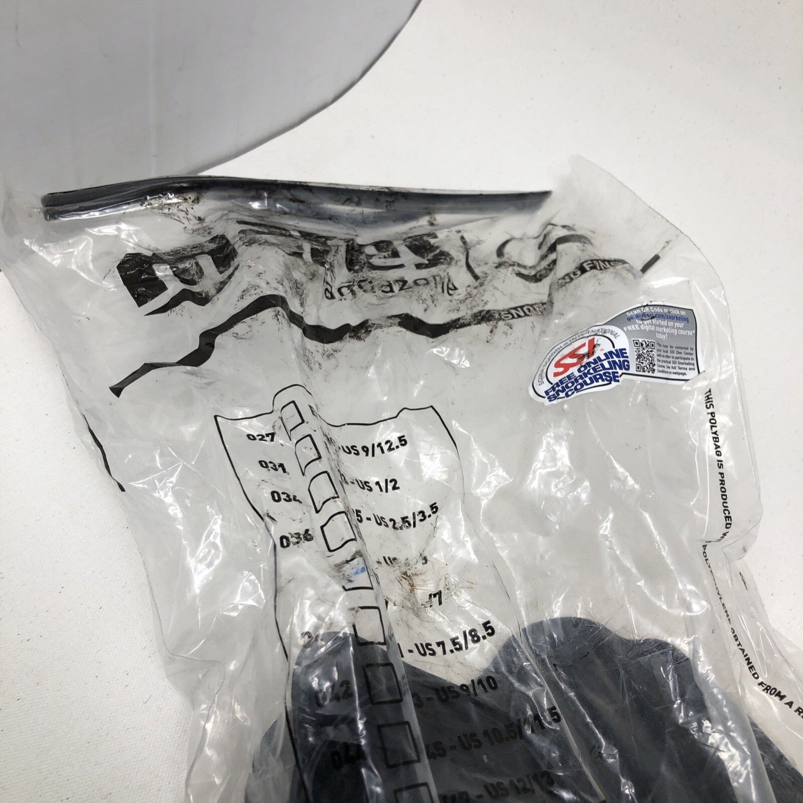 Mares Manta Full Foot Snorkeling Fins US 6-7