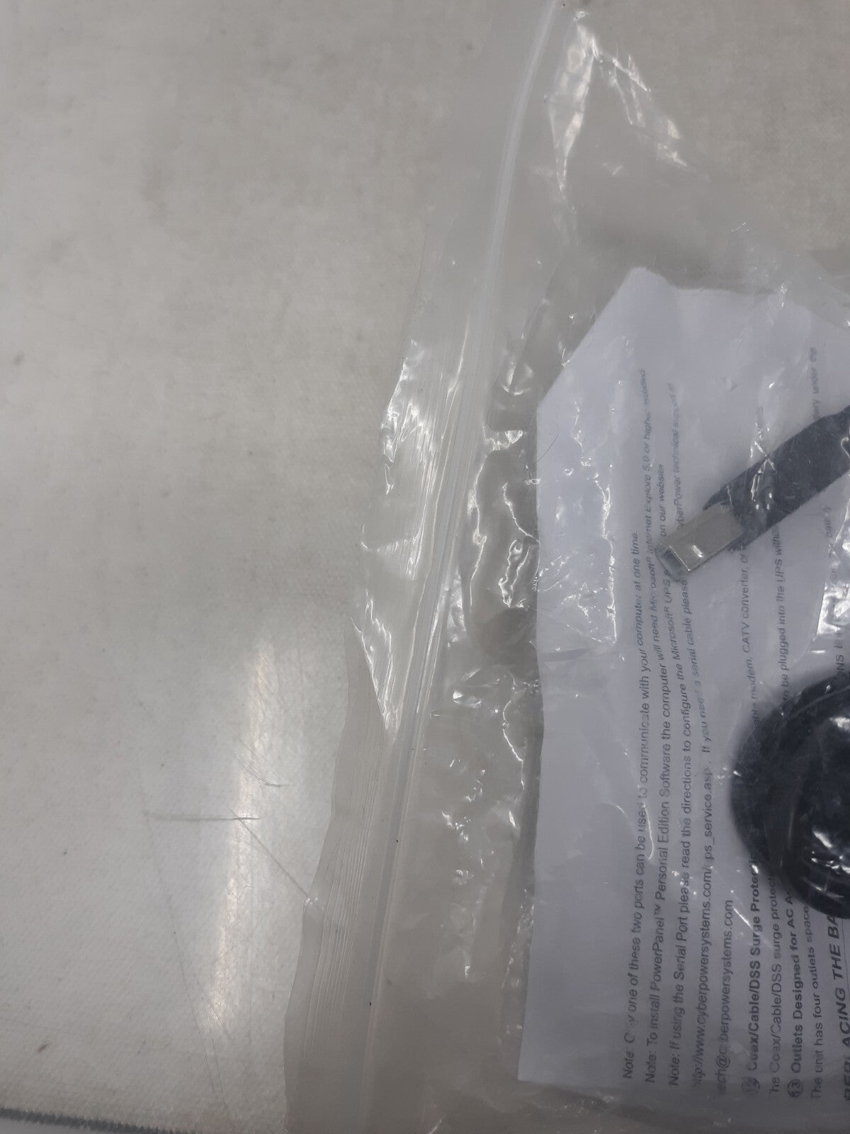 Cyber Power CP900D/CP100D/CP1200D/CP1285D/CP1500D CD & Cable