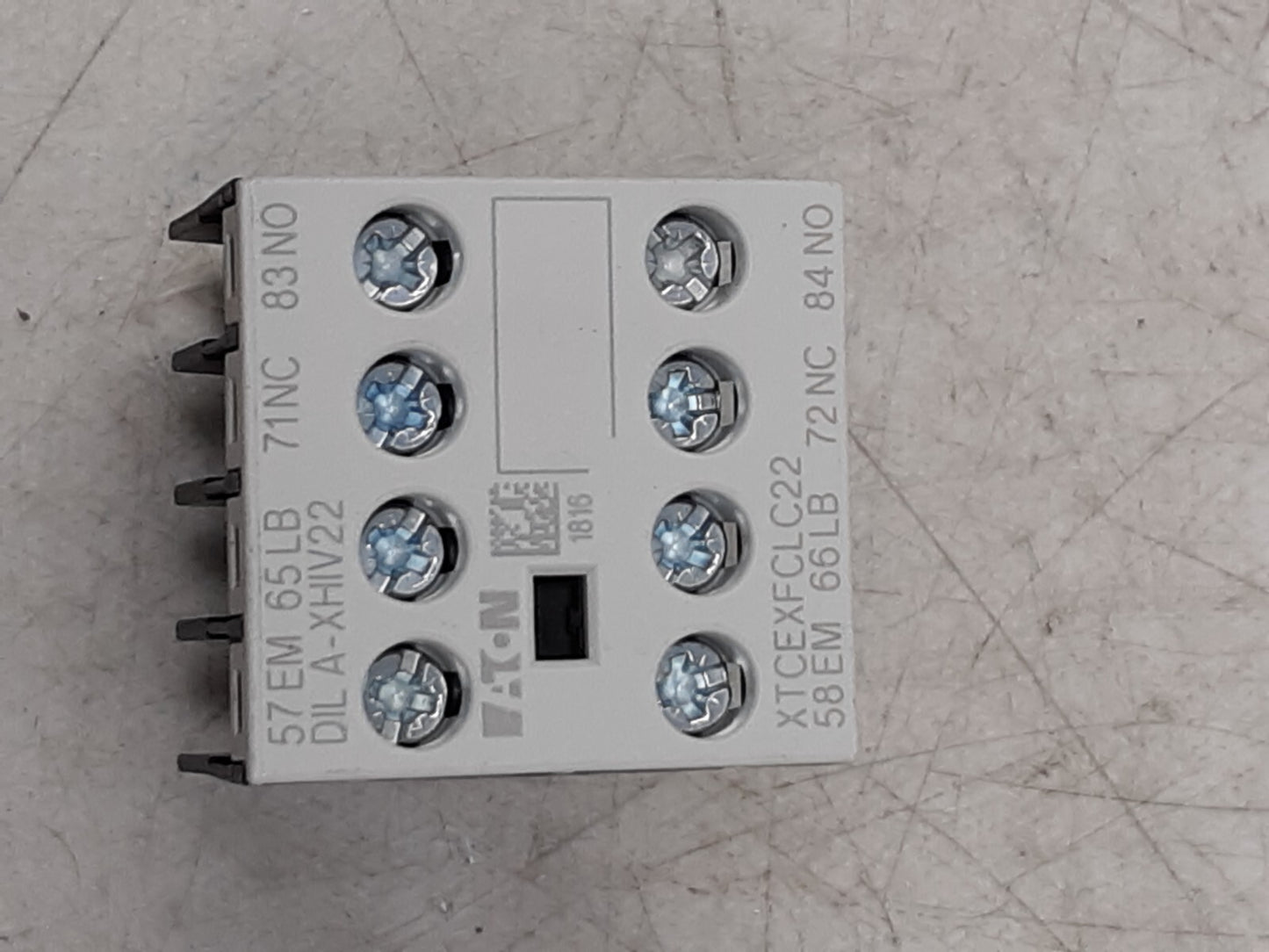 Eaton XTCEXFCLC22 Auxiliary Contact Block for Contactor - 2NO/2NC