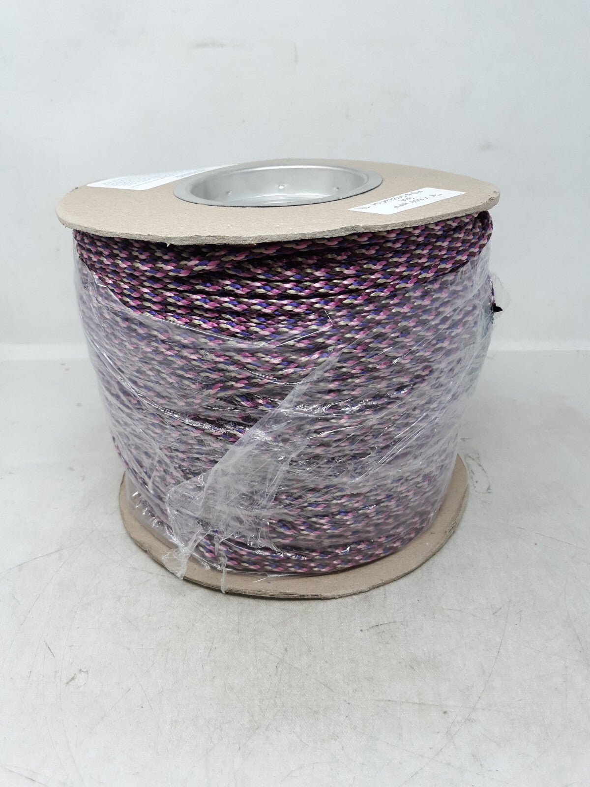 1/4 " x 800 ft. MFP Soft Utility Rope Spool, Braided - Purple. White, Pink.