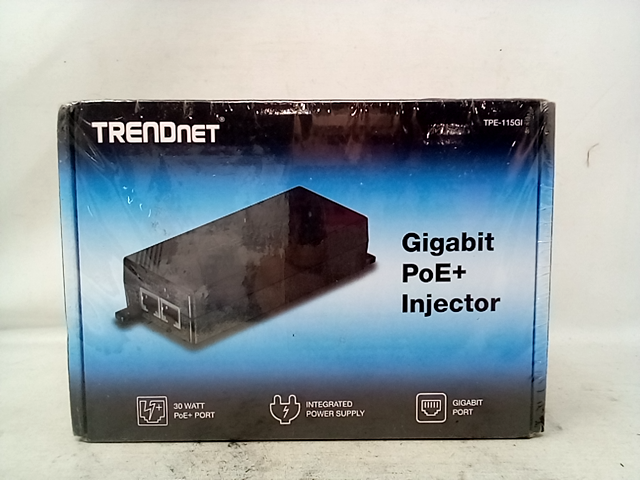 TRENDnet TPE-115GI PoE+ Gigabit Injector