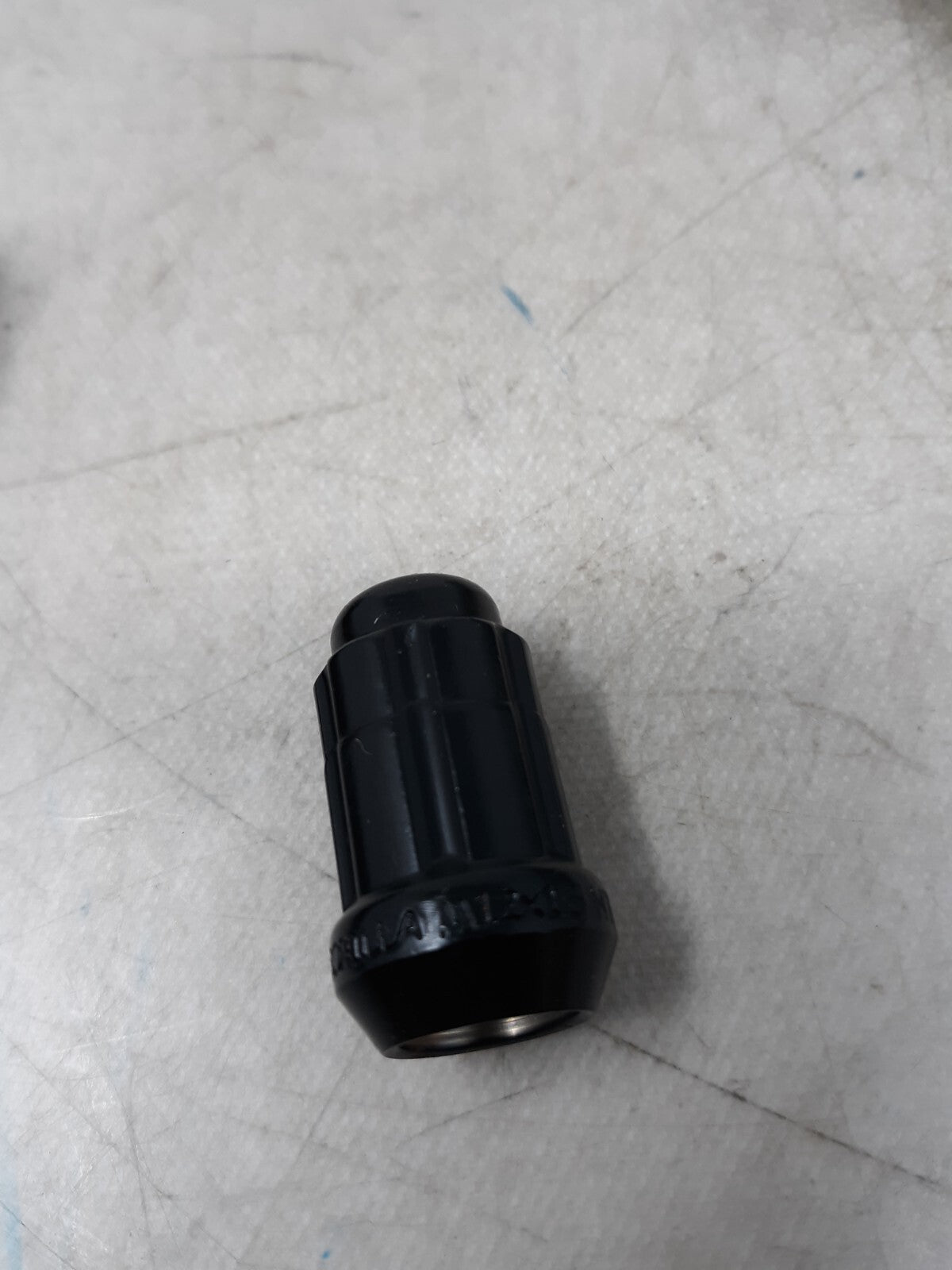 24 Gorilla Spline Tuner Lock Acorn Black Lug Nuts With Key 12x1.5"