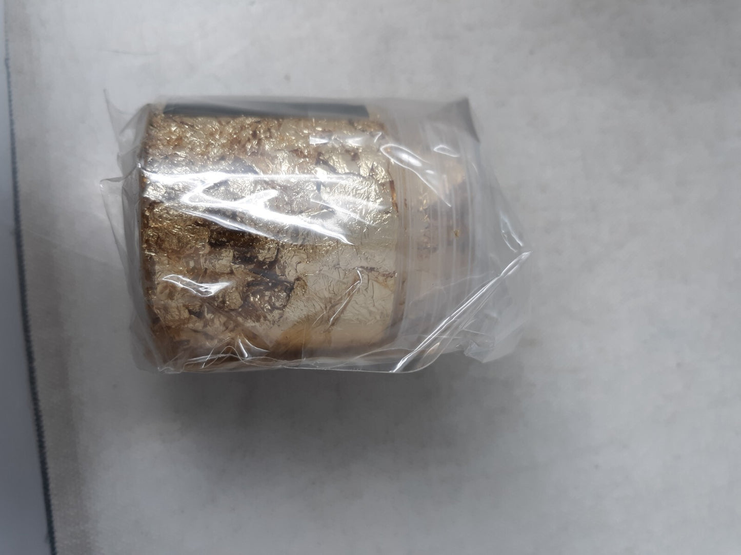 Metallic Foil Schabin Gilding Imitation Gold Leaf Flakes, Resin, 5g - 3pk