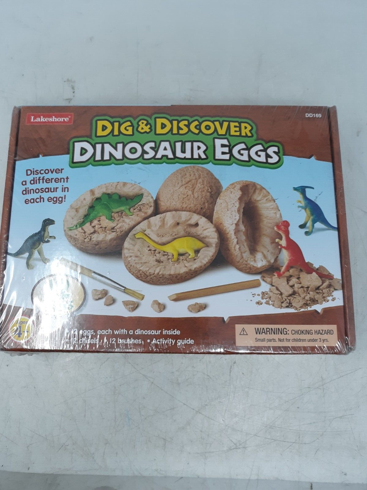 Dino Eggs Dig Kit 12 Pack Dinosaur Eggs Excavation Science Experiments Kits