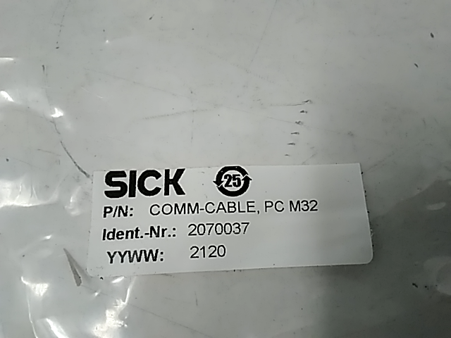 SICK COMM Cable, PC M32 -  2070037 , YYWW:2120