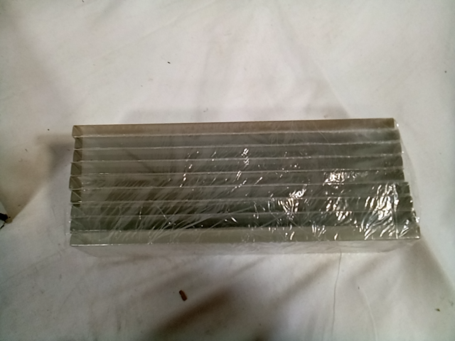 Crystal True Beige 2x8 Polished Tile 4Pks of 9 Clear -CRYSTRBGP2X8