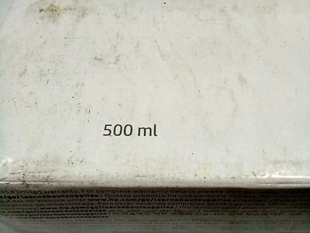 Genuine OEM HP 3D400 500ml Fusing Agent V1Q71A Jet Fusion 580