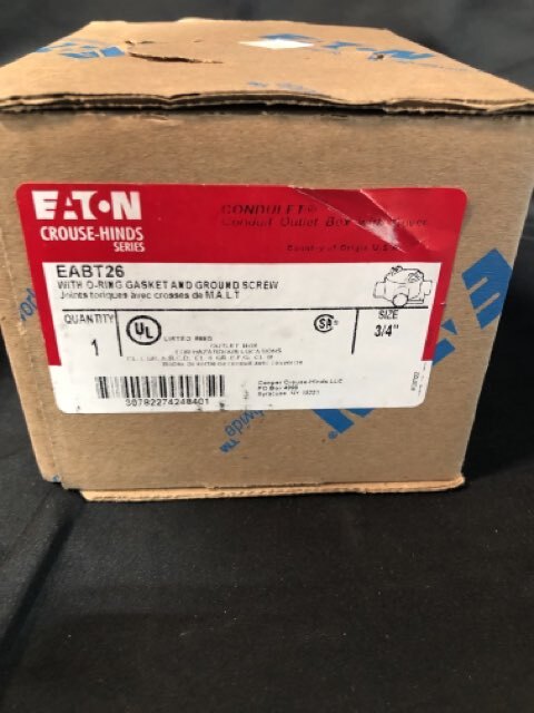 Eaton EABT26 O-ring gasket and ground screw
