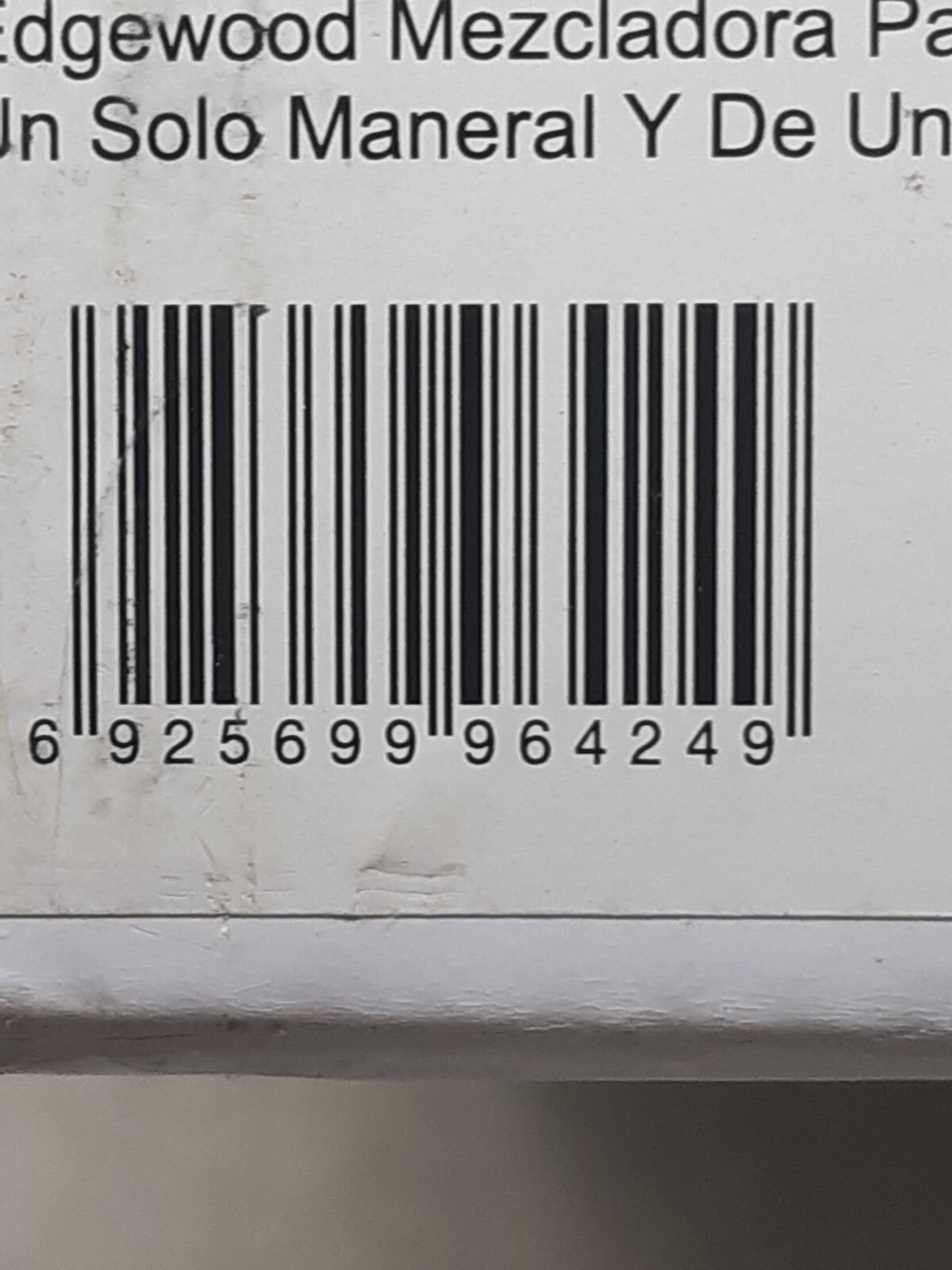 Glacier Bay Edgewood Single-Handle Single Hole High-Arc Bathroom Faucet in Brush