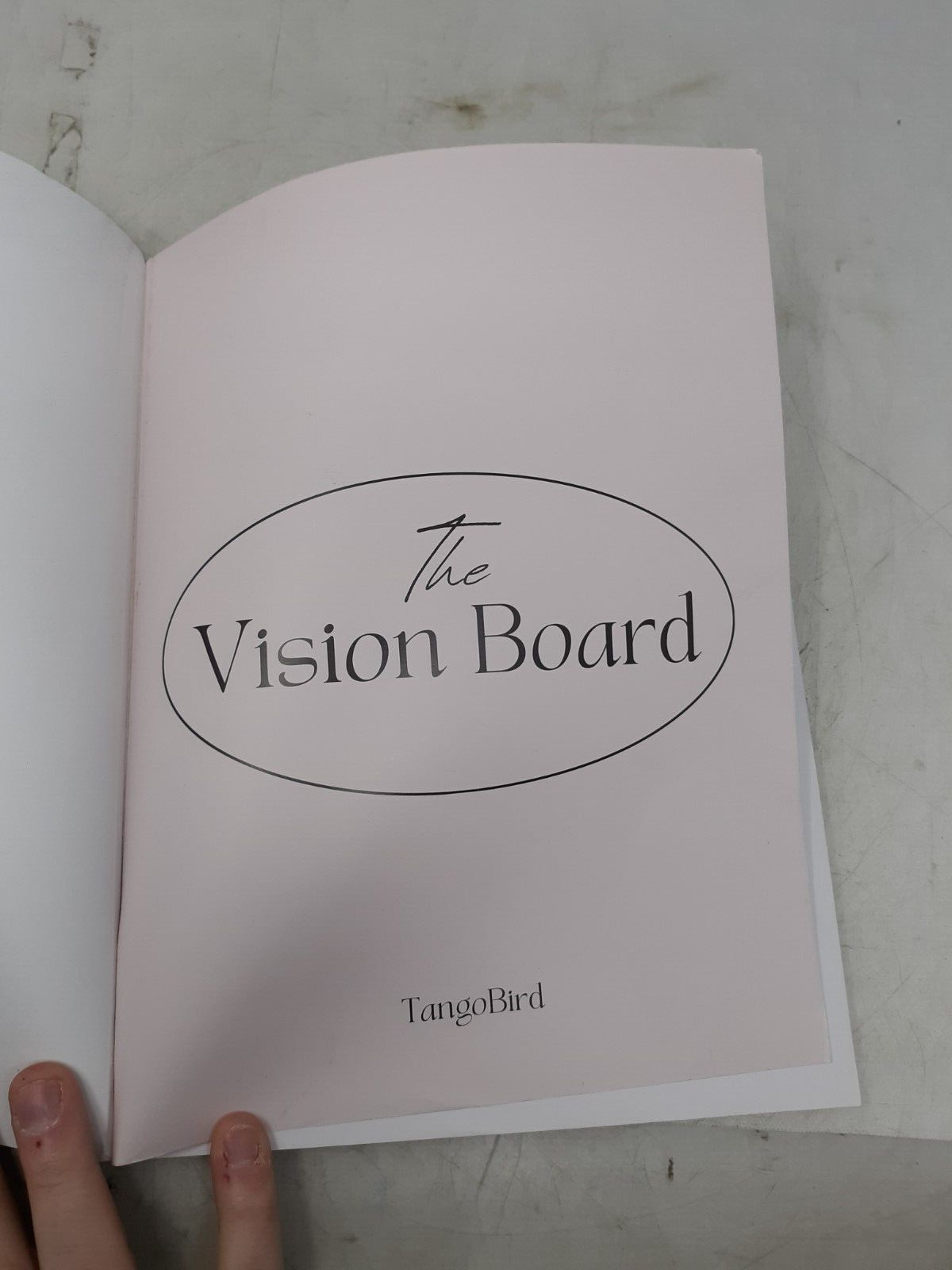 TangoBird Vision Board Book - Goal Setting & Motivation Scrapbook