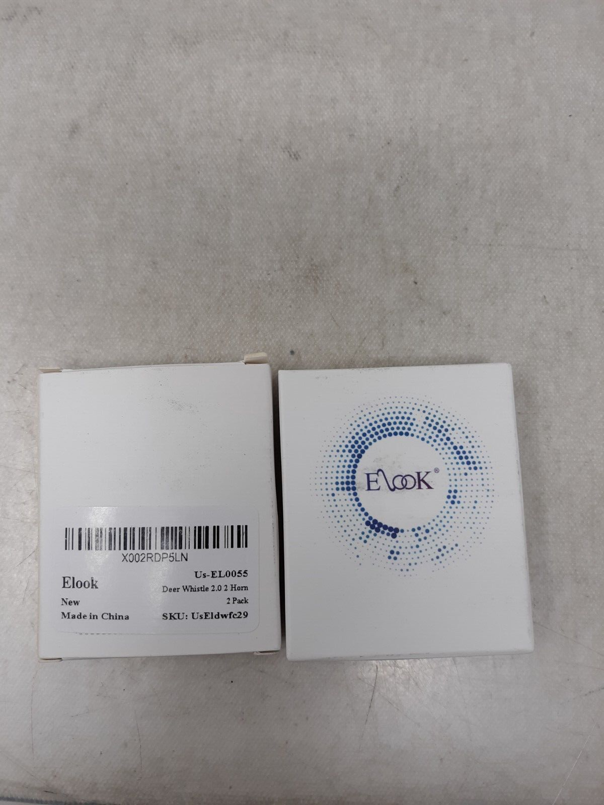 Lot of 2 Elook Upgraded Deer Whistles 2.0 Horn for Car (2 Pack)