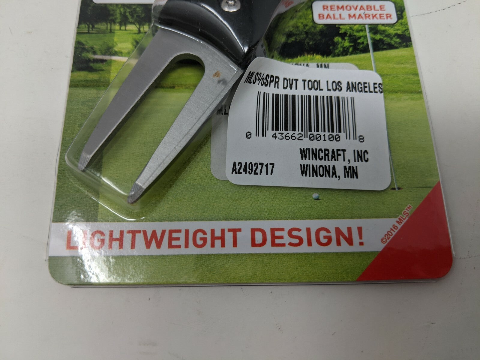 WinCraft Los Angeles Spring Action Divot Tool with Removable Ball Marker
