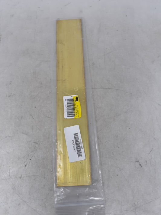 1/8" x 2" C360 BRASS FLAT BAR 12" long Solid .125" Plate Mill Stock H02