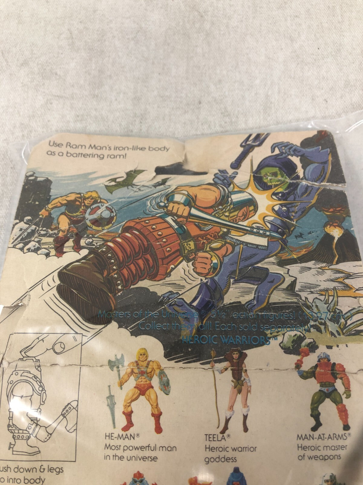 Vintage Masters of the Universe, Ram Man, MOC