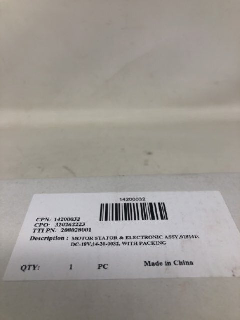 Motor Stator &Electric Assembly 018141DC18v
