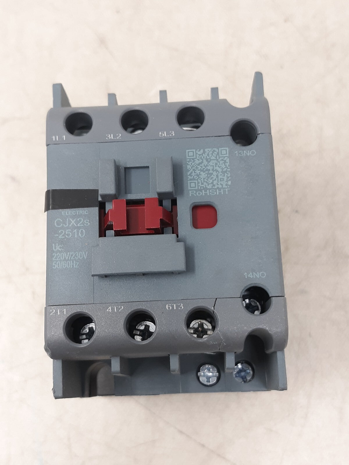 1Pcs DELIXI CJX2s-25 Series 25A AC contactor 1NO+1NC CJX2s-2511 AC220V