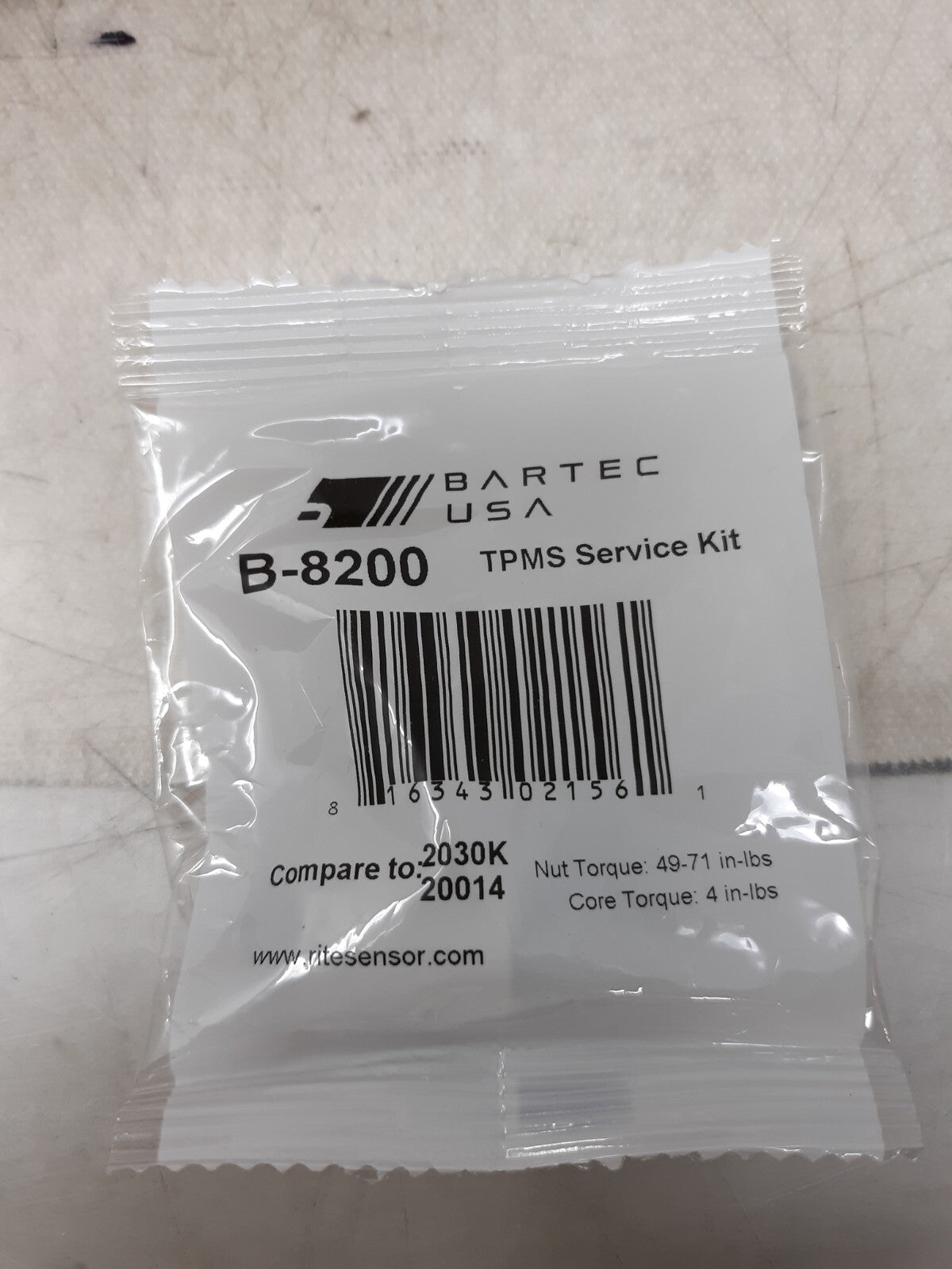 15x Bartec B-8200 TPMS Rebuild Service Kit replaces Schrader 20014 / Dill 2030K
