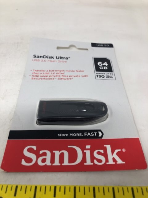 SanDisk Ultra 64GB USB 3.0 Flash Drive
