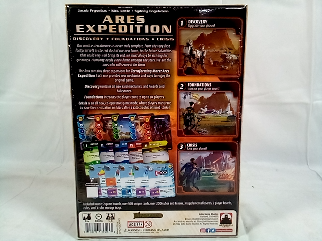 Stronghold Games Ares Expedition Card Game  - Age 14+, 1-6 Players - Fry X Games