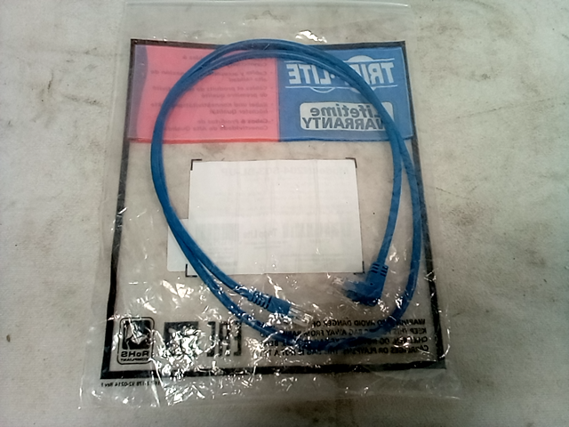 Tripp Lite Up Angle Cat6 Ethernet Cable N204-S03-BL-UP