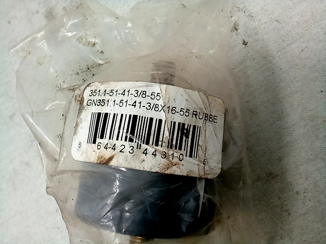GN351.1-51-41-3/8-55 Rubber Isolater Scag wheel