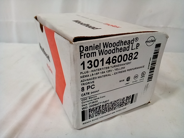 Molex Daniel Woodhead L.P. 130146002 - Plug - Watertite Turnexwatert 8pc