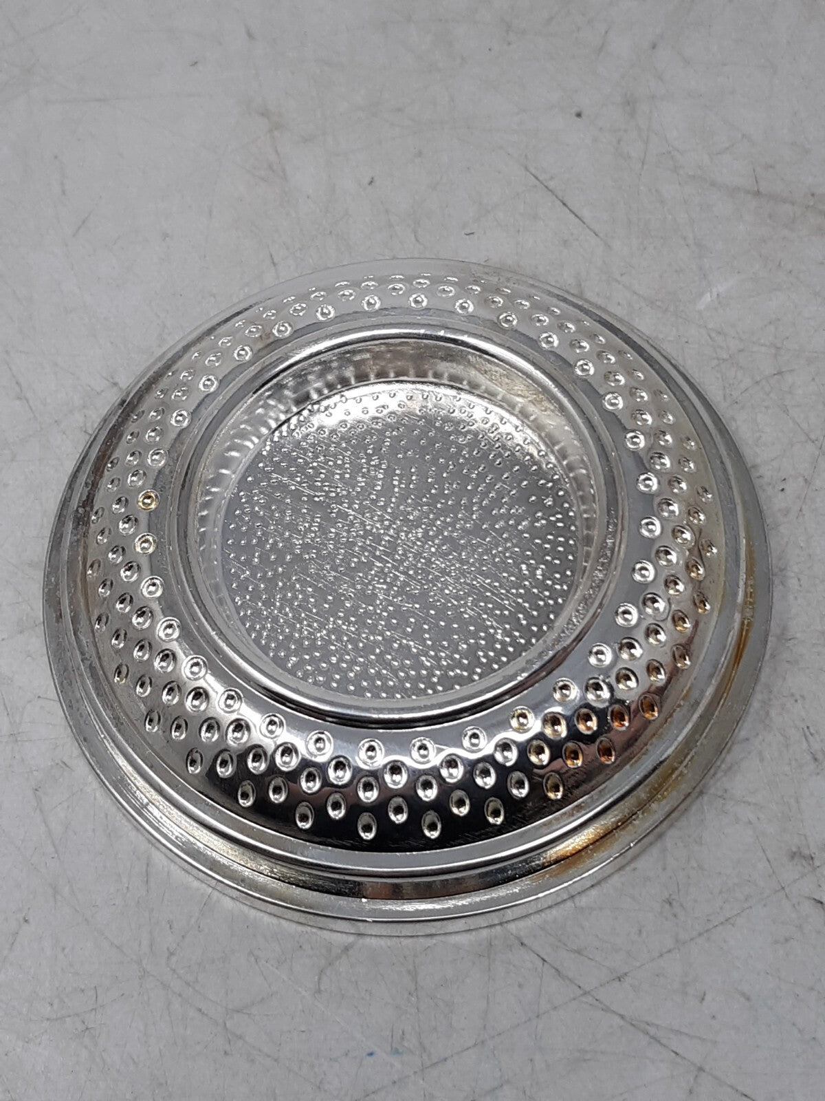 Lot of 5 Elegant & Modern Silver Ashtrays – Metal, Stylish Design