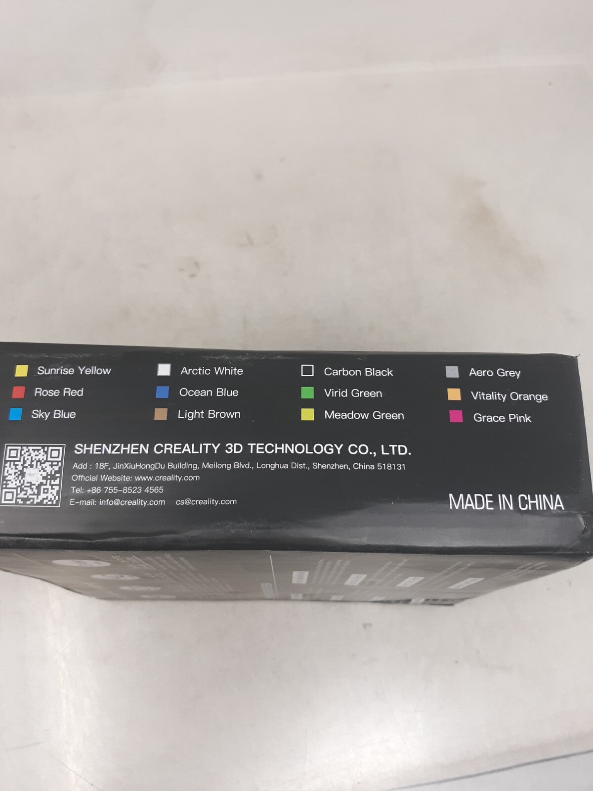 Creative CR-Silk 1.75mm PLA Aero Grey Filament