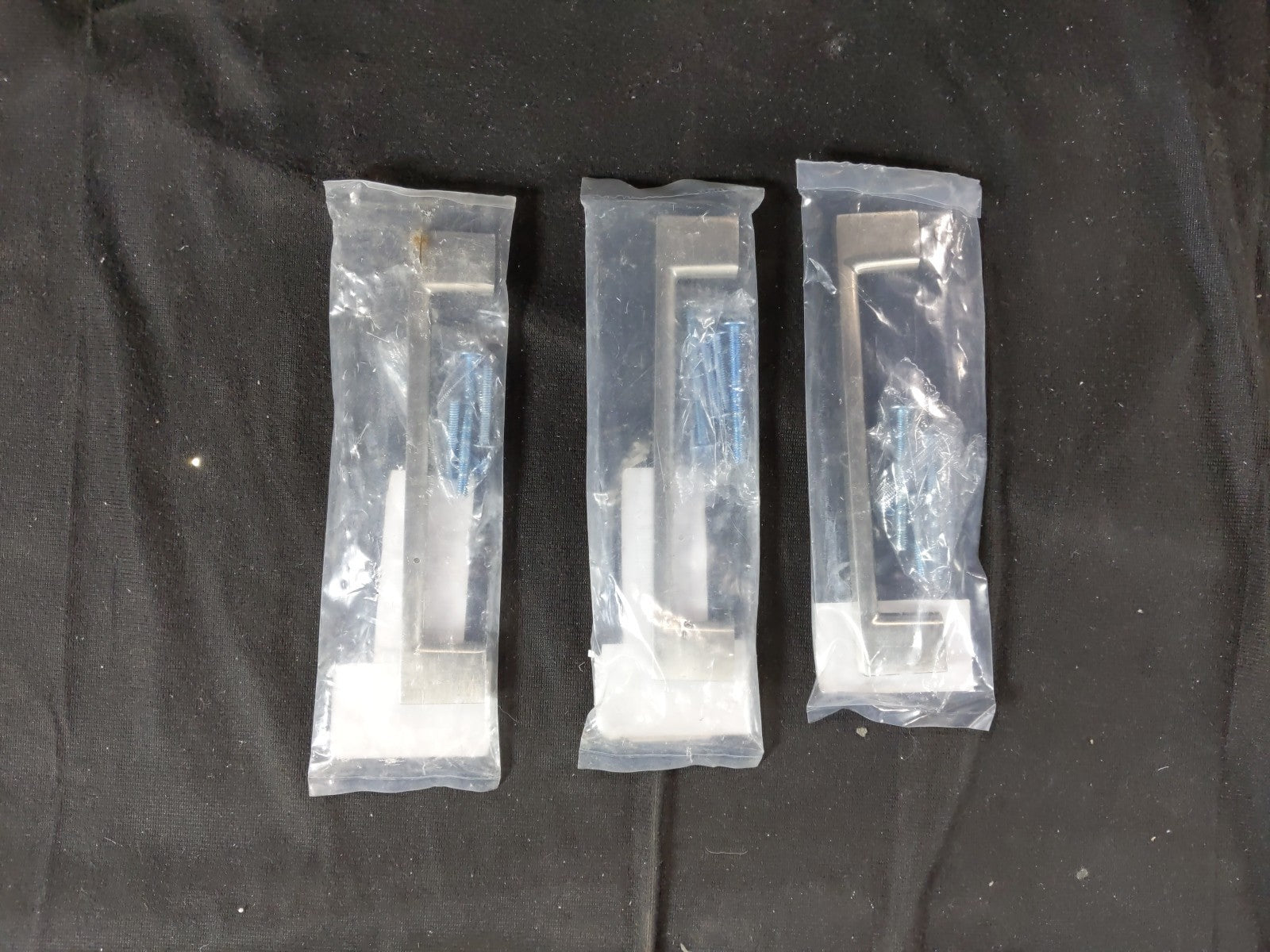 Jeffery Alexander Sutton 5" Centers Handle Bar Pull, Satin Nickel (3 PACK)