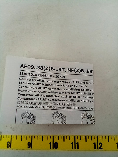 ABB 3 Pole Ring Tongue Terminal