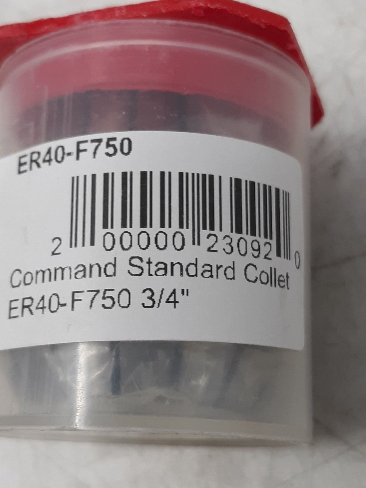 COMMAND TOOLING SYSTEMS ER40-F750 3/4