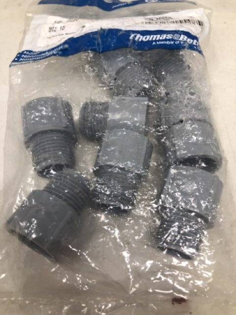 Carlon E943D10 Thomas & Betts Male Adapter 1/2" 10 Qty.