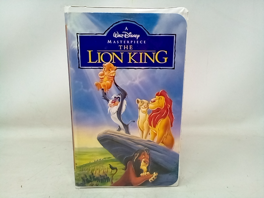 The Lion King VHS 1995 Disney Masterpiece Collection Vintage