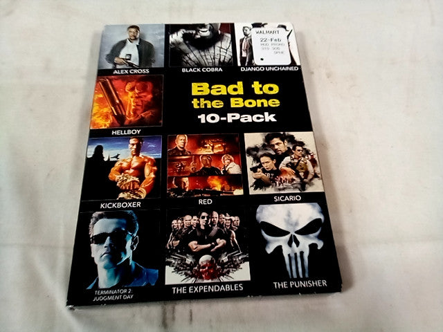 Bad To The Bone 10 pack DVD - Sealed