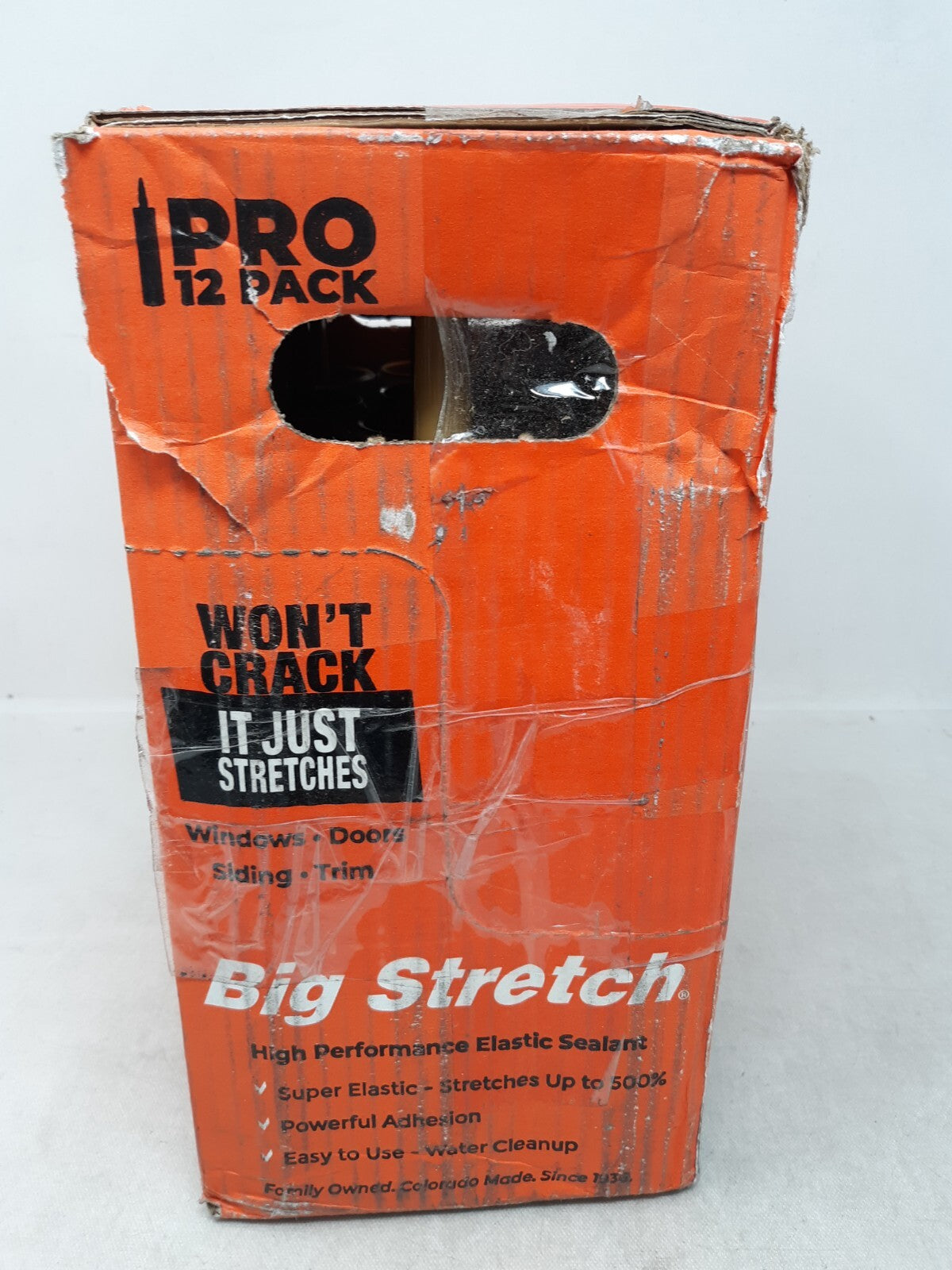 Pack of 12 Sashco - BIG-P-TA-12 Acrylic Latex High Performance Caulking
