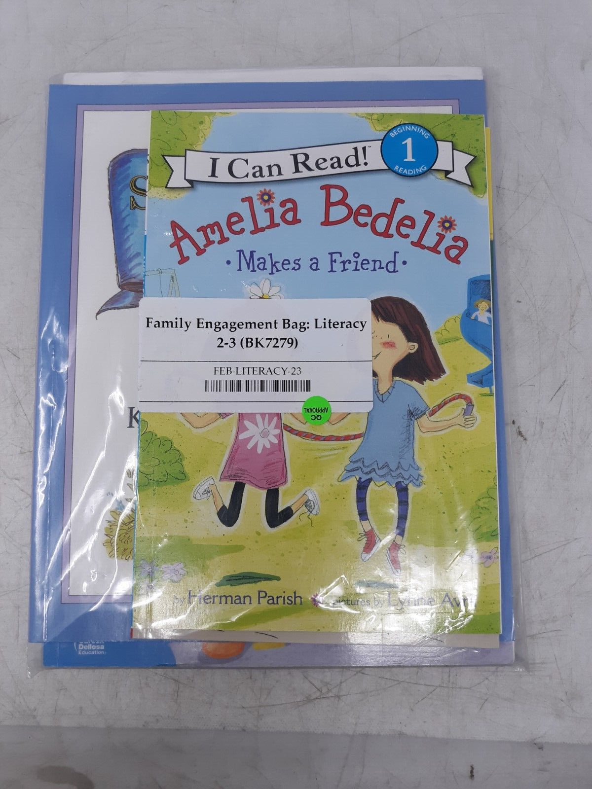 Family Engagement Literacy Bag (Grades 2-3) | Amelia Bedelia Makes a Friend & Qu