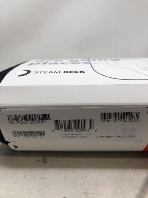 Steam Deck V004287 Handheld Console with Carrying Case