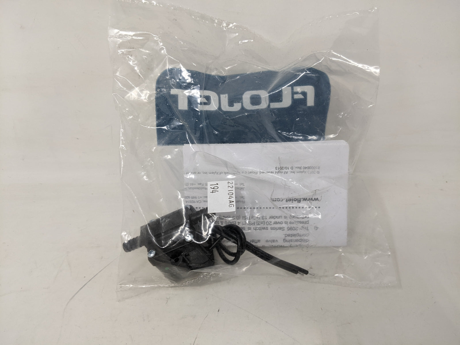 Flojet Inline Syrup Sold-out Switch - 02095532