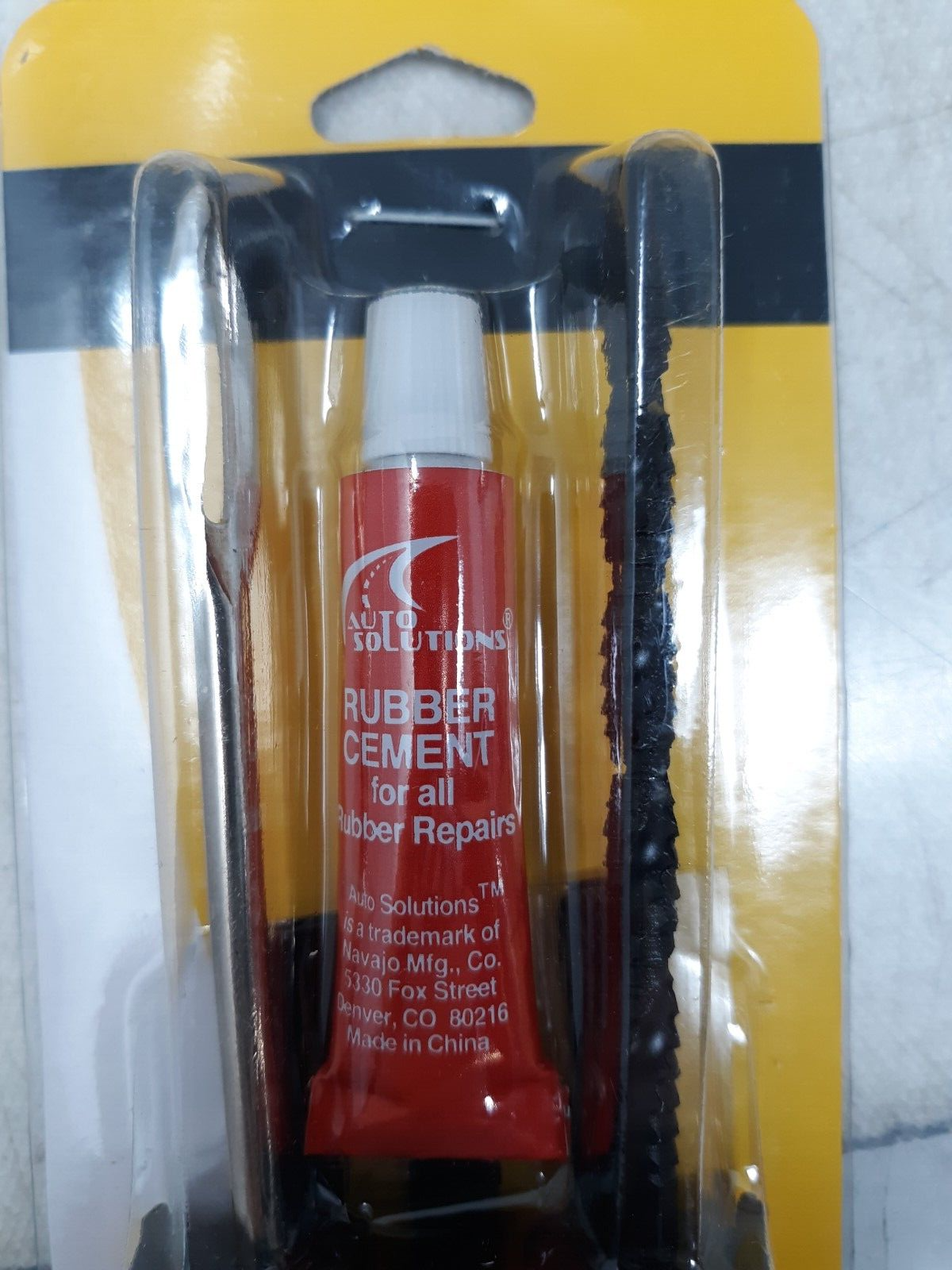 Navajo Manufacturing Auto Solutions 14840 3-Piece Tubeless Tire Repair
