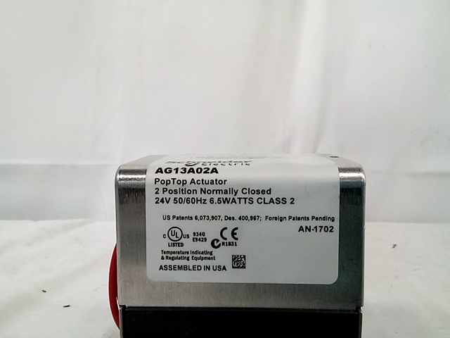ERIE Poptop Zone Valve, 1/2 in. Swt, 18 in. Leads