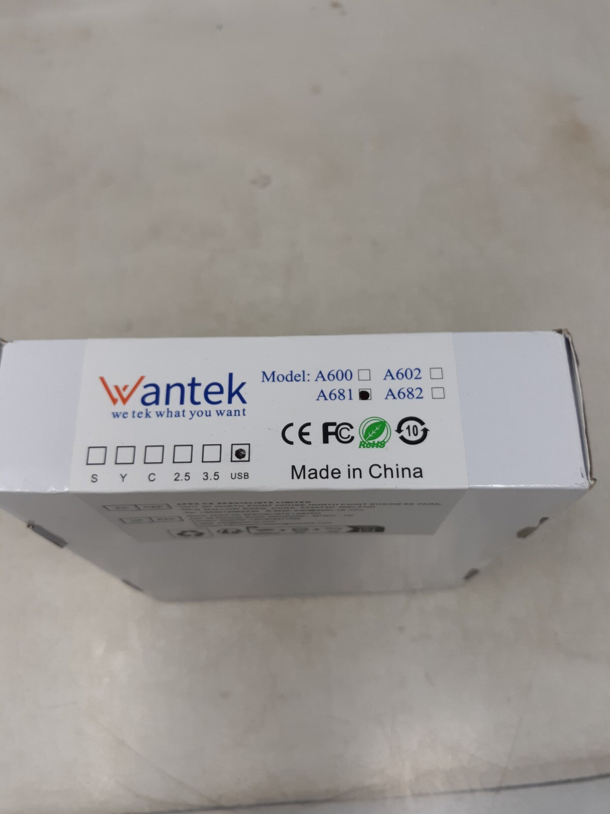 Wantek A681 Wired Headset Microphone USB For Call Centre Home Working Laptop PC