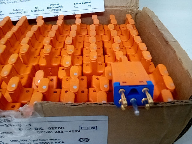 100 New Bourns 2420-39-G-T Gas Discharge Tube 5 Pin Overvoltage Protector