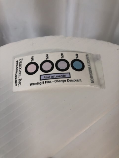 Desiccare 1 Clay Tyvek Strip 16AD10A19-P  Reel 7,000 Moisture Absorbing Packets