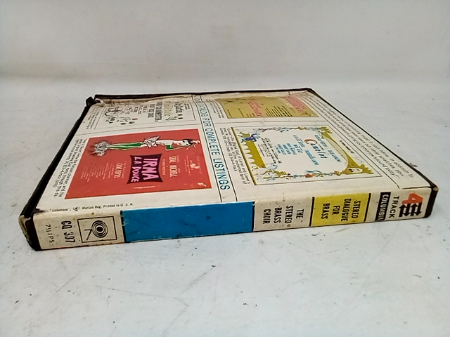 Vintage Columbia Stereo Dialogue For Brass Stereo 4-Track Tape