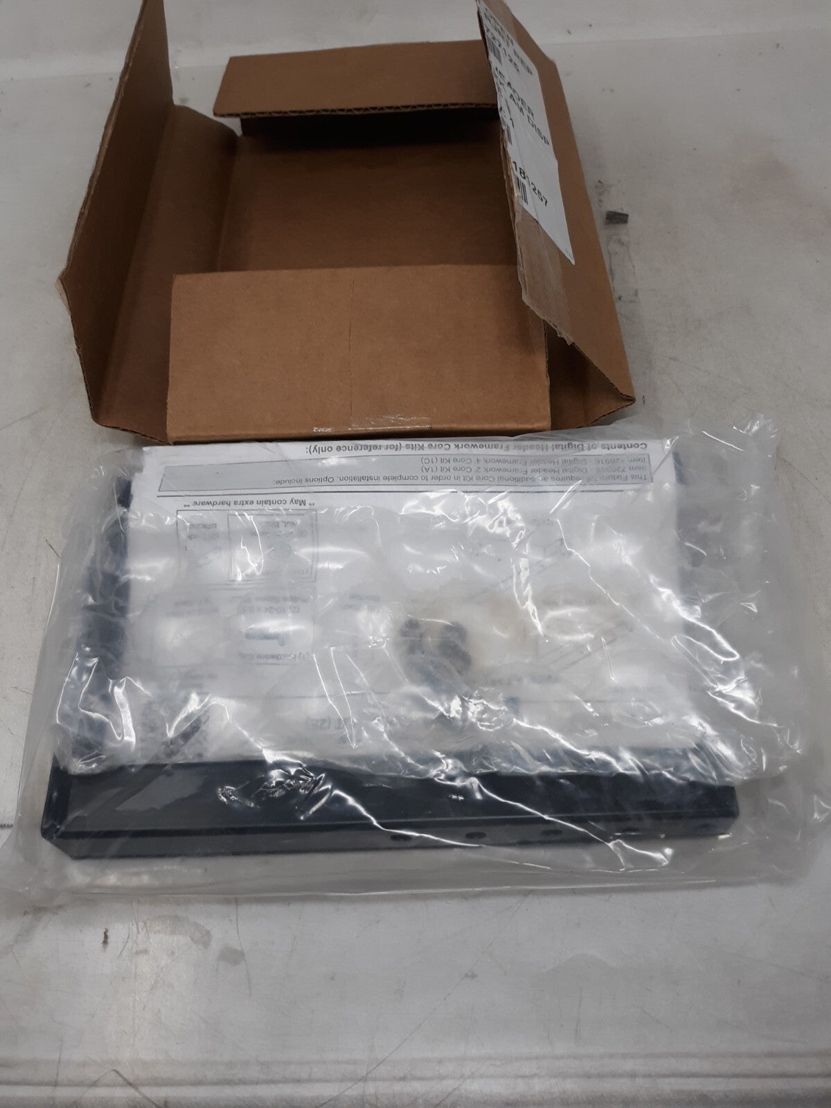 Digital Header Framework CFM Assembly Hardware Black (2A) 726917